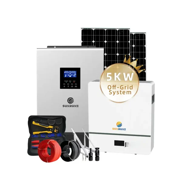 Sistema Solar Grid-Tied 5kW (Instalación incluida)