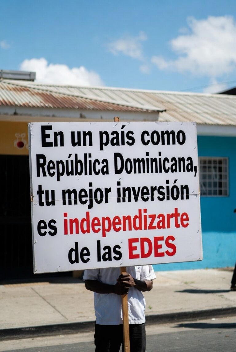 En un País Como República Dominicana, Tu Mejor Inversión Es Independizarte de las EDES